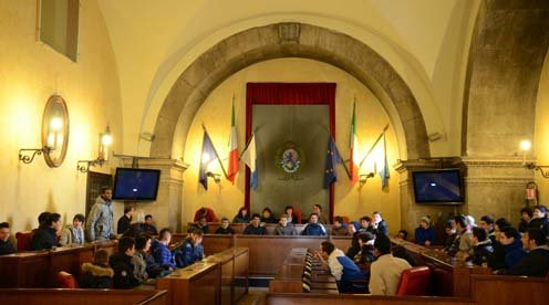 ITIS: I luoghi della Polis, incontro in Loggia (febbraio 2013)