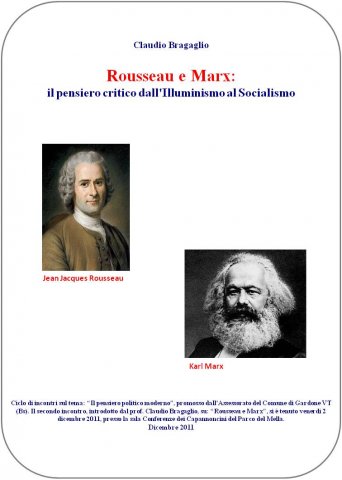 copertina marx rousseau