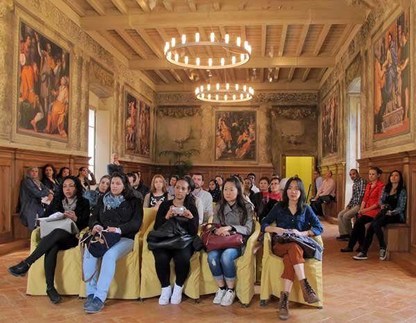 Scuola Foscolo CTP: in Loggia, Sala dei Giudici