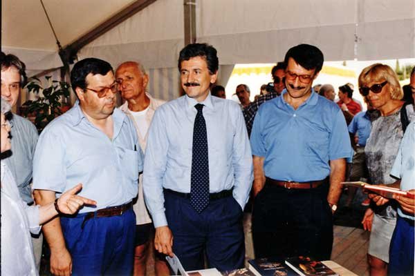 D'Alema, Tolotti e Bragaglio 1998