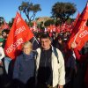 Manifestazione Cgil Roma  25.10.14. Manuela e Claudio