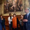 Scuola Foscolo CTP: in Loggia, Sala dei Giudici con presidente CC prof. Ungari